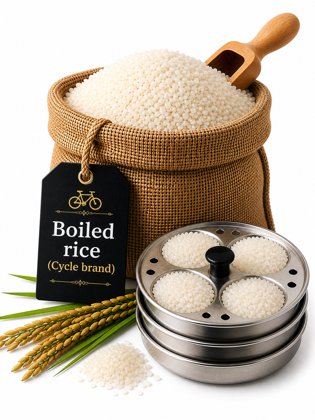Boiled rice (Cycle brand)