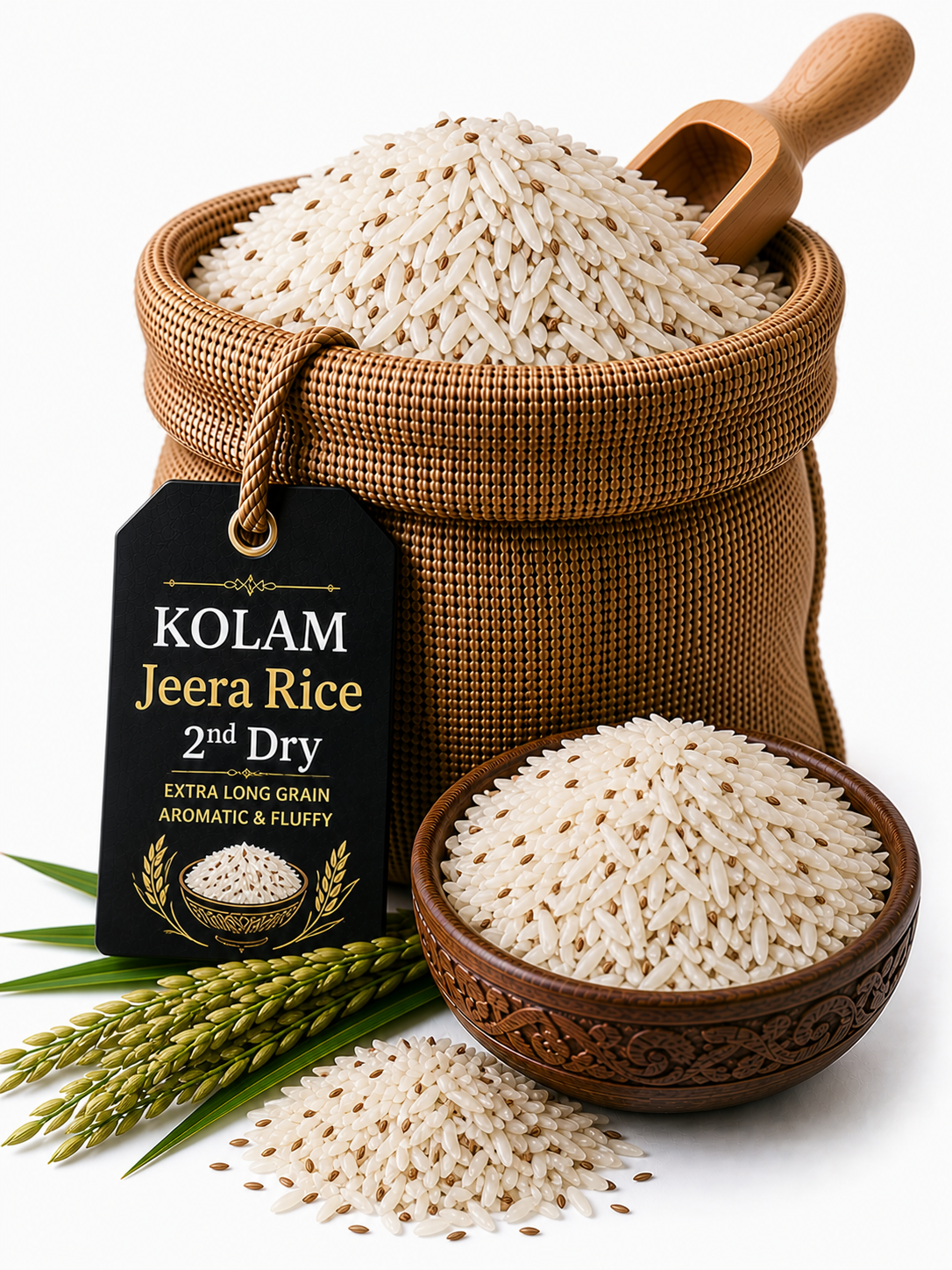 Kolam jeera rice 2nd dry