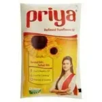 Priya Refined Sunflower Oil (800gm)