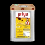 Priya Refined Sunflower Oil 15ltr Tin