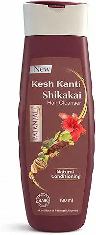 Patanjali Kesh Kanti Shikakai Hair Cleanser – Natural Conditioning (180 ml)