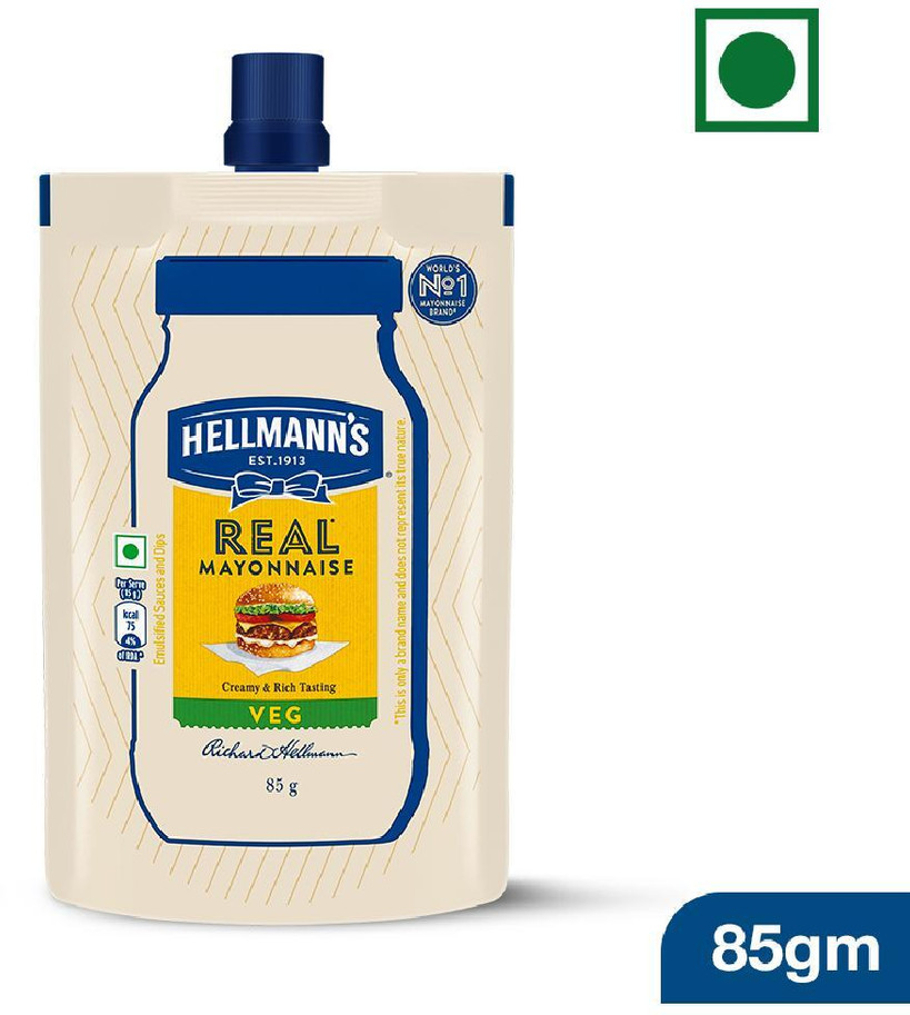 Hellmann’s Real Mayonnaise 85gm